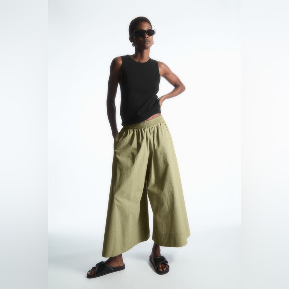 COS exaggerated lightweight culottes